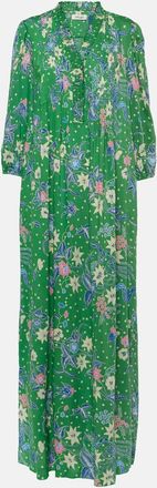 Diane Von Fürstenberg Layla printed jersey maxi dress