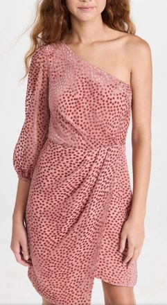 Shoshanna Zadie Mini Dress In Rose