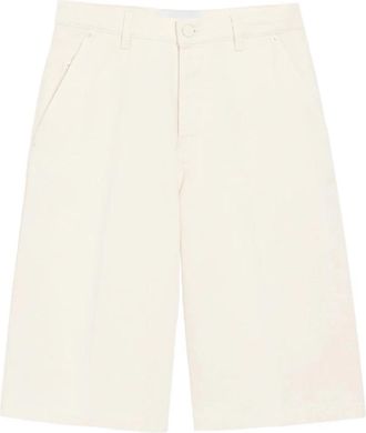 Ami Loose Bermuda Shorts - Heren - Korte Broeken - Beige - W29 - Katoen - Korte Broeken