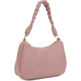 Mali + Lili Sarah Vegan Leather Shoulder Bag in Mauve at Nordstrom Rack