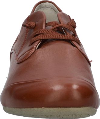 Josef Seibel Slipper JOSEF SEIBEL Fiona 01, Damen, Gr. 36, rot (rubinrot), Leder, Schuhe Slipper, Komfortschuh, Schlupfschuh mit elastischer Zierschn&uuml;rung