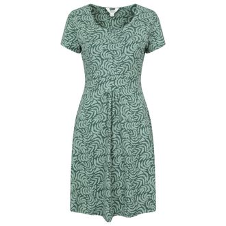 Mountain Warehouse Dames/Dames Orchid Leaf UV Midi Dress (Kaki Groen)