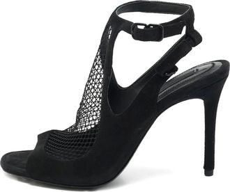 Alexander Wang Sandali con inserti in rete - Nero