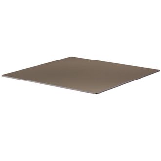Oviala Tablero laminado para mesa de 60x60 cm en topo