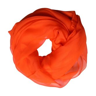 Dolce & Gabbana Silky Scarves, female, Red, Size: ONE SIZE Silk Wrap Shawl Foulard Scarf