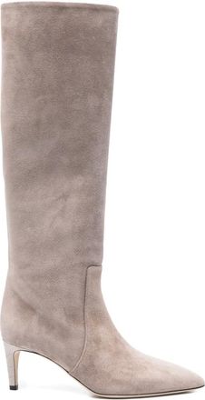 PARIS TEXAS 60 mm Gaia knielaarzen - Beige