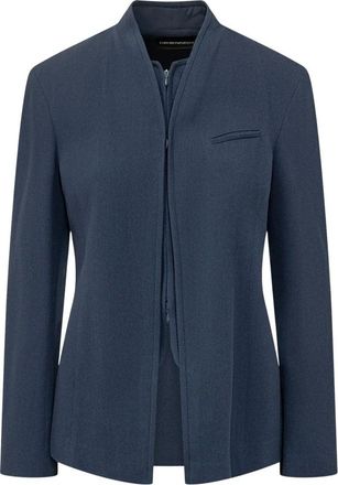 Emporio Armani Blazer - Dames - Blazers - Blauw - M - Jassen
