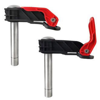 OEM Juego De 2 Abrazaderas De Liberaci&oacute;n R&aacute;pida, Clip De Escritorio Ajustable De Acero Inoxidable De 20 Mm Para Carpinter&iacute;a, Tallado De Madera, Fresado Y 