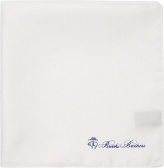 Brooks Brothers Pochet - Heren - Accessoires - Wit - ONE Size - Accessoires
