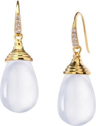 Syna Origin Small Drop Earrings in Moon Quartz at Nordstrom