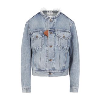 Celine Chaqueta Trucker en Denim de Algod&oacute;n - Jackets - Hombre - Azul - M