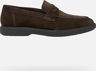 Geox Scarpe Spherica Ec17 Uomo Marrone Scuro