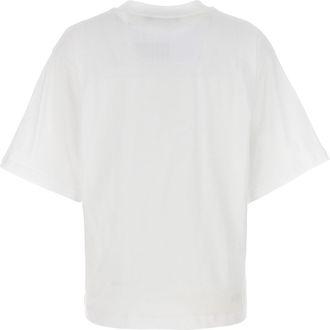 Dolce & Gabbana Womens White Cotton T-Shirt