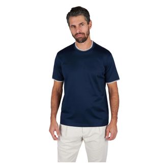 Paul & Shark Paul & Shark, T-Shirts, male, Blue, Size: 3XL PaulShark T-shirts and Polos Blue
