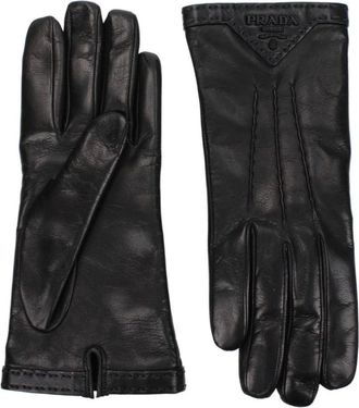 Prada Dames, Accessoires, Zwart, Maat: 7 IN Leer