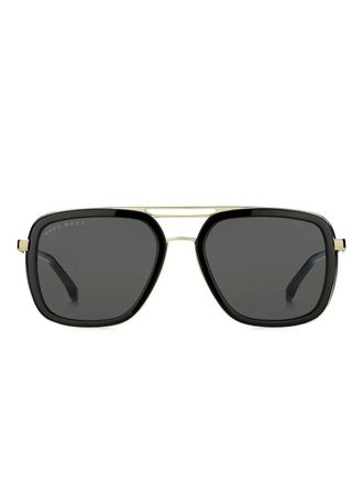 BOSS Occhiali da sole squadrati - Nero