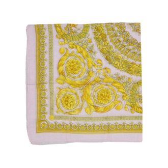 Versace Accessoires, Dames, Veelkleurig, ONE Size, Gedrukte Sjaal van Modalmix