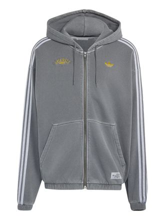adidas Originals Zip Thru Hoodie Grigio