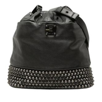 MCM Borsa a spalla MCM Pre-owned con borchie - - Pre-owned - Donna - Nero - ONE SIZE