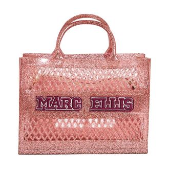 Marc Ellis Flat Sponge S Shopper - Dames - Tassen - Roze - Maat: ONE Size