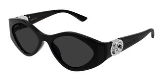 Gucci GG2121S 002 Womens Sunglasses Black Size 52