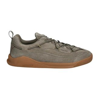 Moon Boot Moonlight Suede Sneakers - Heren - Schoenen - Groen - Maat: 43 EU Su&egrave;de