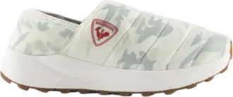 Rossignol Womens Chalet Winter Slippers In White Camo
