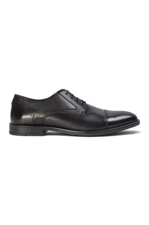 PAUL ANDREW herenschoenen, zwarte, gepolijste leren formele derbys - Regent