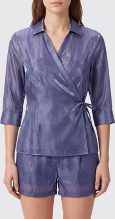 Paloma Wool Camicia a portafoglio in misto cotone slim fit con maniche lunghe