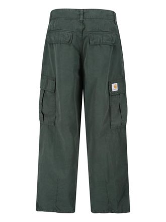 Carhartt Work in Progress Mens Trousers Green Organic Cotton