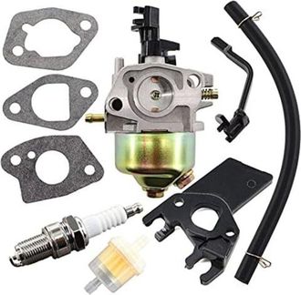 OEM Carburador De Generador Con Junta Aislante, Filtro De Combustible, Buj&iacute;a Para Gx160, Gx200, 168f, 5,5 Hp, 6,5 Hp, 2 Kw, 3 Kw, 196 Cc, 163 Cc, Generado
