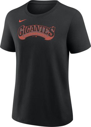 Nike Willy Adames San Francisco Giants Nike Womens MLB T-Shirt in Black | 01K900AGI9-4YR