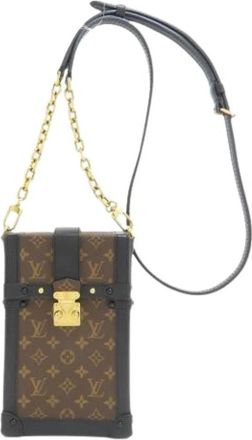 Louis Vuitton Pre-owned Pochette Schoudertas - Dames - Vintage Schoudertas - Bruin - ONE Size - Vintage
