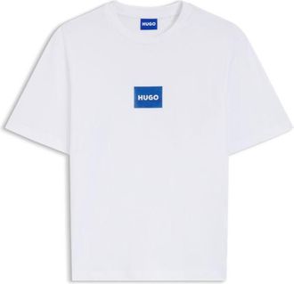 HUGO BOSS Logo-print T-shirt in cotton jersey