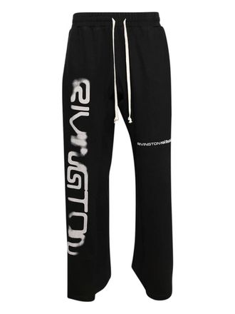 RRR123 Rivington drawstring trousers - men - Fabric - L - Black