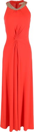 Michael Kors Michael Kors avondmaxijurk in rode viscose