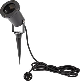 Lindby L&aacute;mpara Para Exterior tessa En Negro De Metal - Lindby