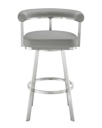 Armen Living Magnolia 26In Swivel Counter Stool