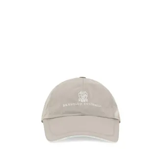 Brunello Cucinelli Beige Polyester Cap (Baseball Mens Hat)