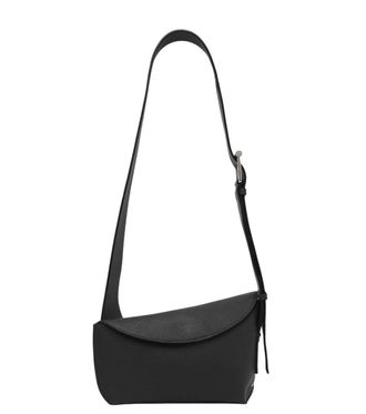 Alexander McQueen Black T-Bar Small Crossbody Bag