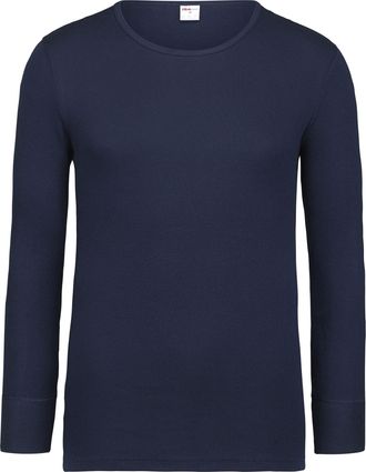 Isa Langarmshirt ISA BODYWEAR Shirt langarm Arthur, Herren, Gr. S, marine, Obermaterial: 100% Baumwolle CO., Shirts Langarmshirt