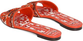 Dolce & Gabbana Bianca Sandals - Orange