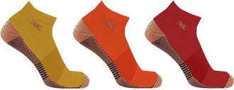 Extreme Fit 3-Pack Copper Infused Ankle Length Compression Socks in Sunset Glow at Nordstrom Rack, Size Large/x-Large