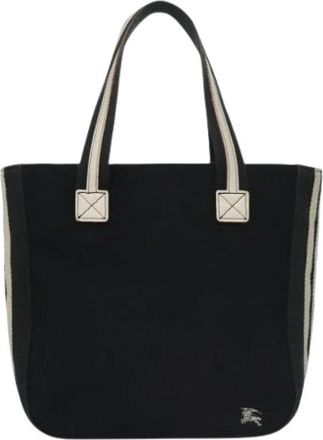Burberry Pre-owned Tote Bags, female, Black, Size: ONE SIZE Pre-owned Blue label tote bag