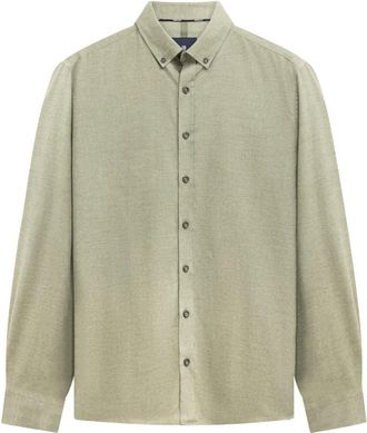 State of Art Casual Shirt - Heren - Casual Overhemden - Groen - XL - Katoen - Overhemden