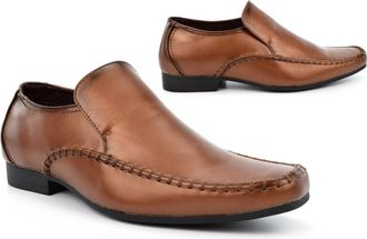 Generic Mens Slip On Shoes Size 6 Boys Shoe Size 8 Mens Comfort Shoes Slip On Shoe Loafers Loafer Formal Work Comfort Sizes 6-12 Brown 12 UK