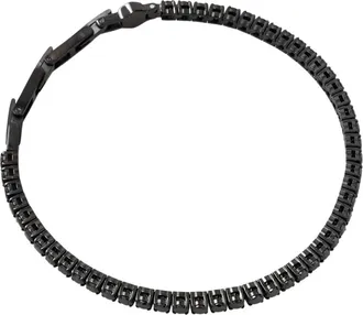 Maserati Tennisarmband - Heren - Accessoires - Zwart - Maat: ONE Size