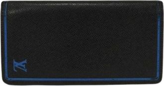 Louis Vuitton Pre-owned Wallets, male, Black, Size: ONE SIZE Pre-owned M63300 Long wallet (bi-fold)