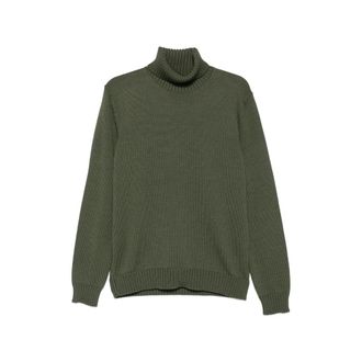 Zanone Roll-neck Ribbed Sweater