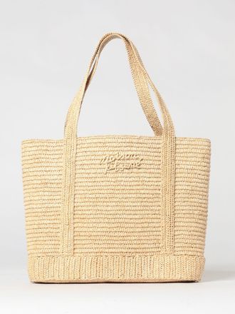 Maison Kitsun&eacute; Borsa Maison Kitsun&eacute; in rafia crochet